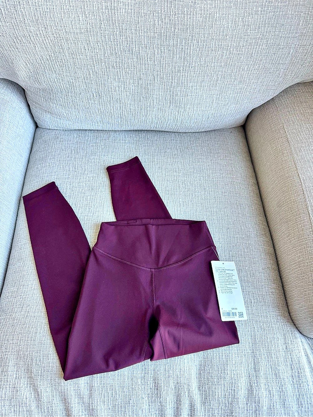 lululemon Wunder SmoothCover HR Tight 25" Leggings Size 4 NWT